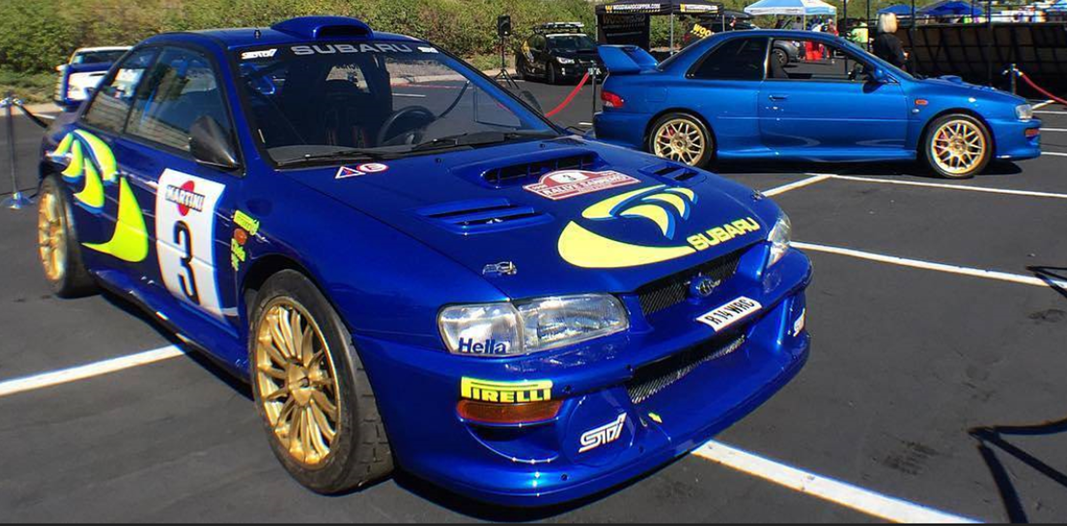 Wide Body Kit WRC Prodrive for Subaru Impreza GC8 Force