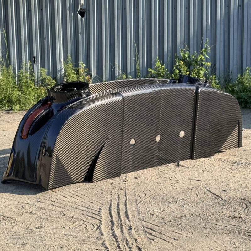 CARBON FRONT LIP GUARD (TARMAC SPEC) WRC S6/P2000 FOR SUBARU IMPREZA GC8