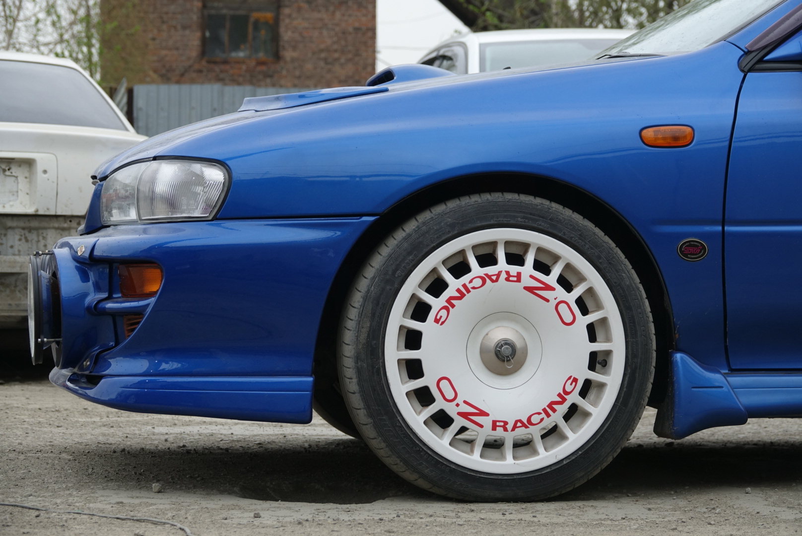 OEM Front Lip Spoiler for STI bumper ver. 56 FOR SUBARU IMPREZA GC8