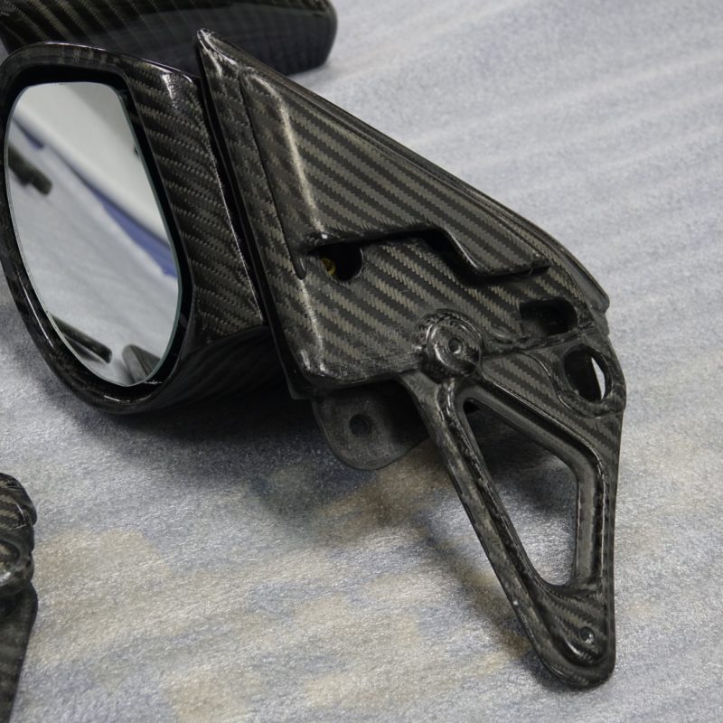 Carbon Side Mirror Brackets GC8