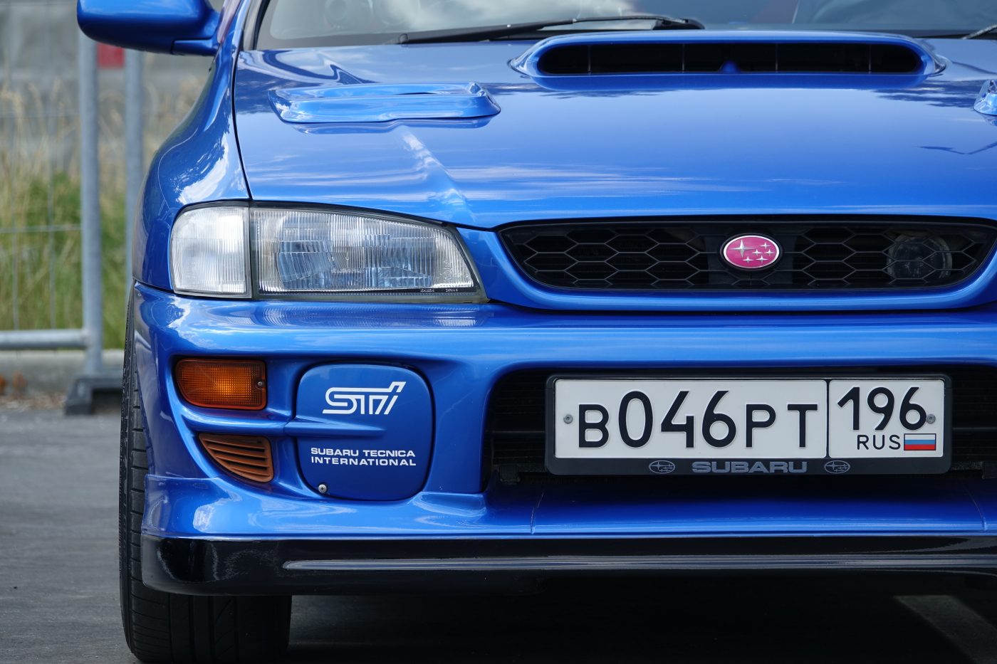 Front Lip Spoiler Style WRC P2000 for STI bumper ver. 5-6