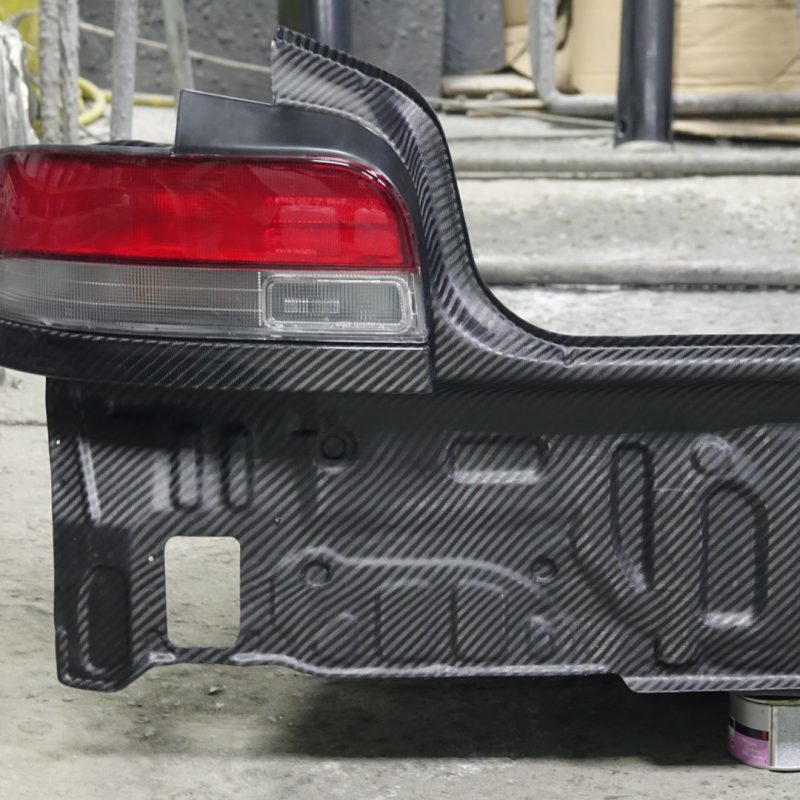 CARBON REAR PANEL FOR SUBARU IMPREZA GC8