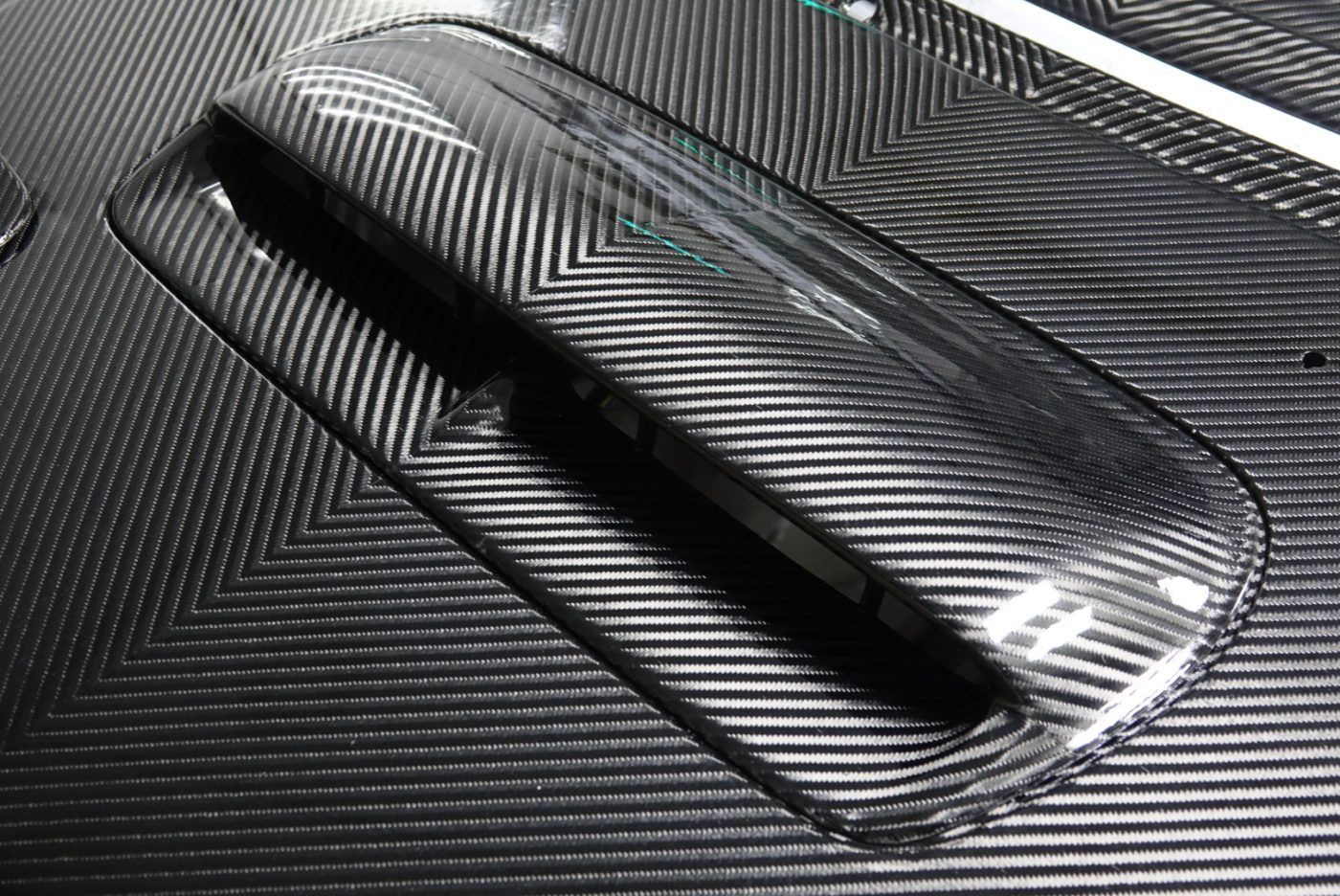 CARBON HOOD SCOOP VER. 3-6 FOR SUBARU IMPREZA GC8 - ANTONENKO555