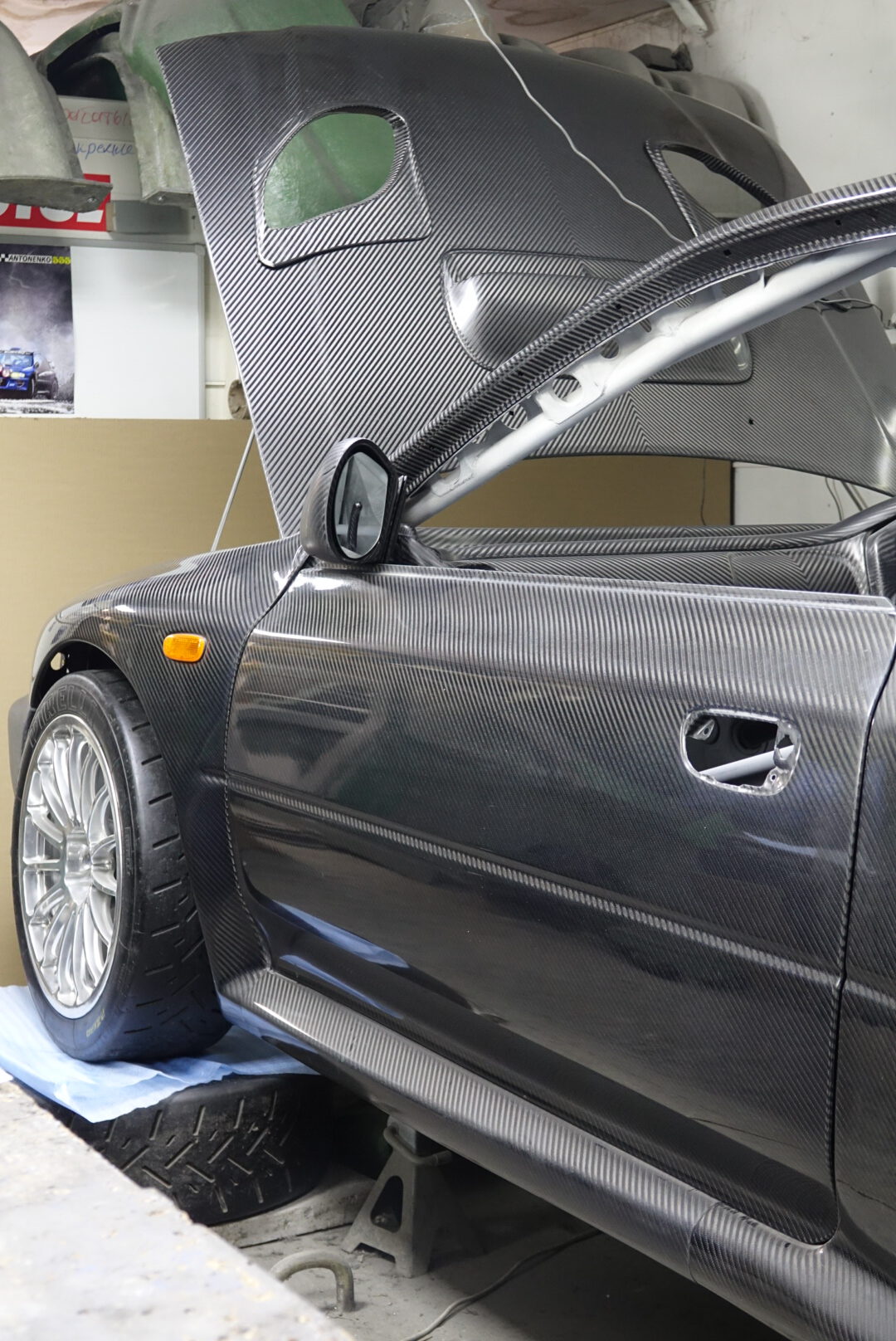 パンナコッタ CARBON DOORS FOR SUBARU IMPREZA GC8 TYPE-R - ANTONENKO555