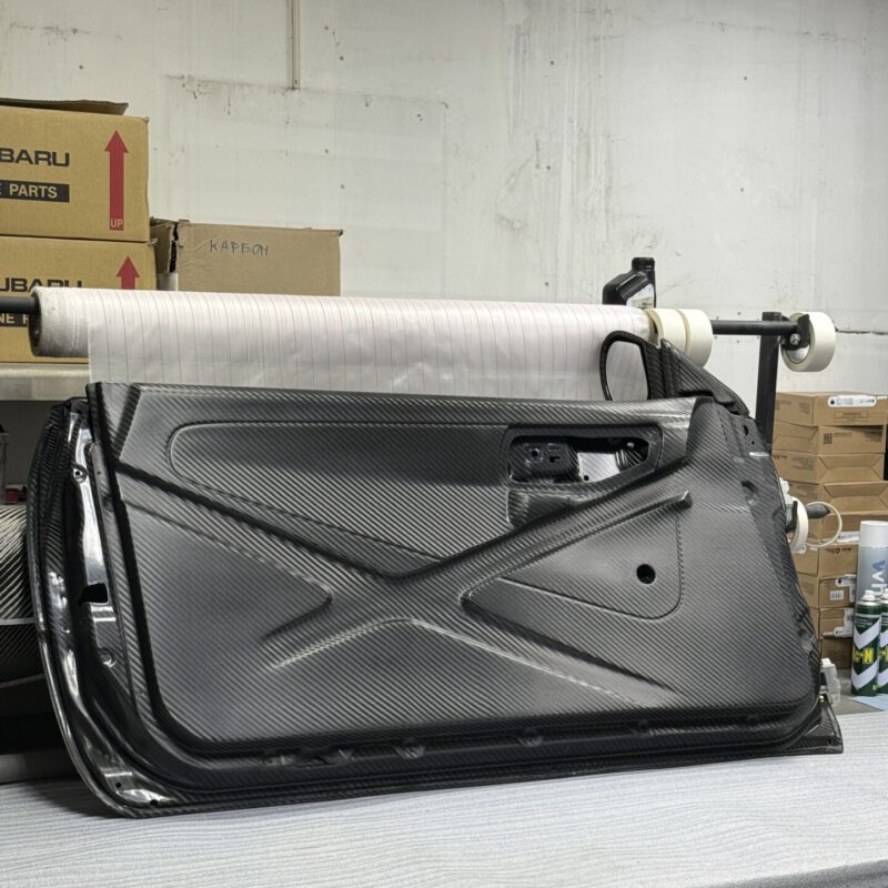 CARBON DOOR CARDS WRC S6/P2000 FOR SUBARU IMPREZA GC8