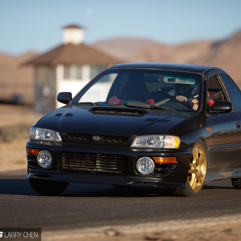 Front Lip Spoiler Time Attack Style For STI Bumper VER. 1-4