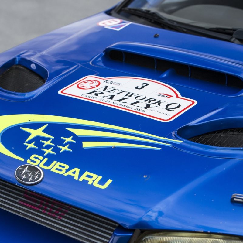 HOOD VENTS WRC S6/P2000 FOR SUBARU IMPREZA GC8